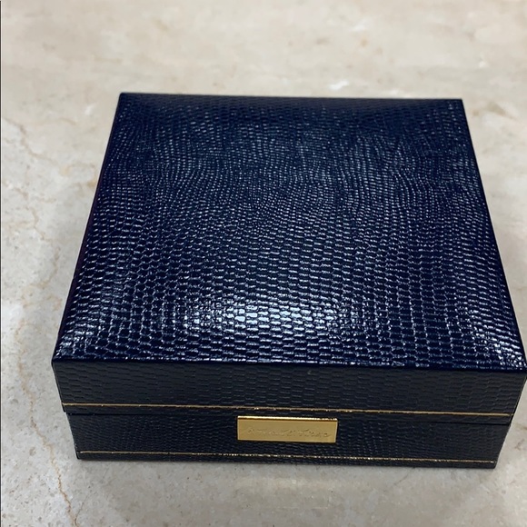 BROOKS BROTHERS STUNNING CZECH DECO BOW BROOCH PIN - Picture 7 of 8